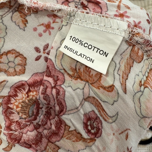 Amazon Pink and Tan Ruffled Wrap Sundress - Picture 4 of 10